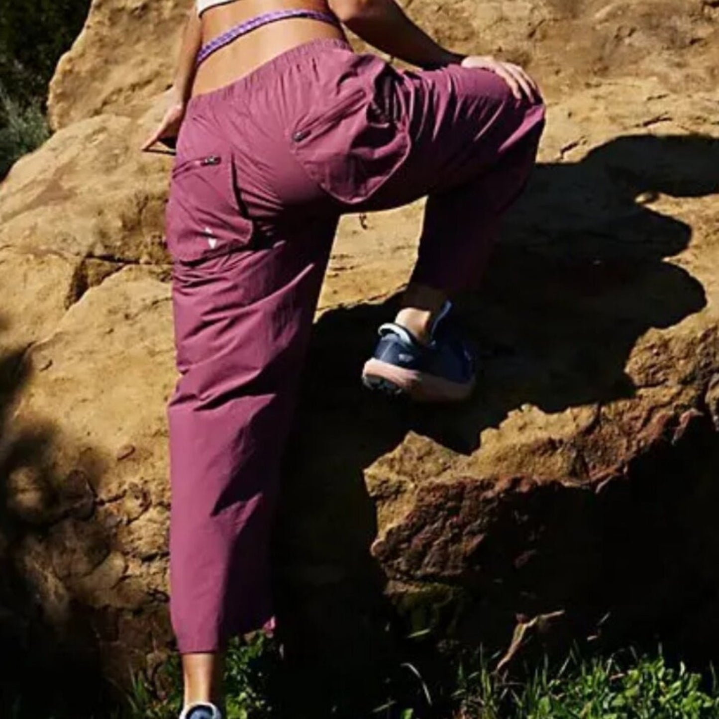 Free People Fly By Night Pants in Clove