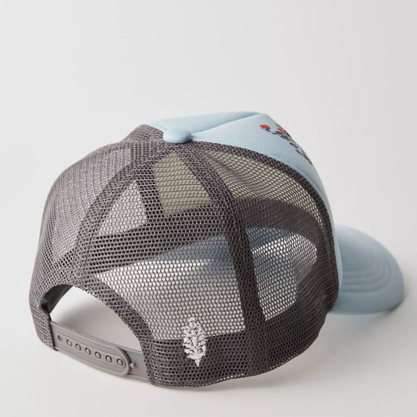 Free People Trail Runner Trucker Hat in Flint Stone