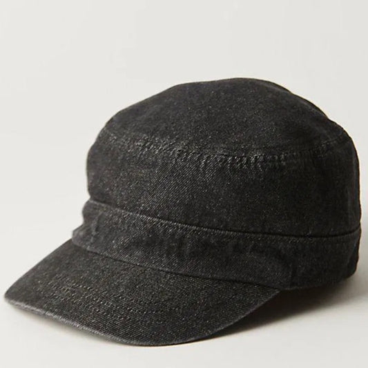 Free People x Wyeth Sea Pier Cap in Washed Solid