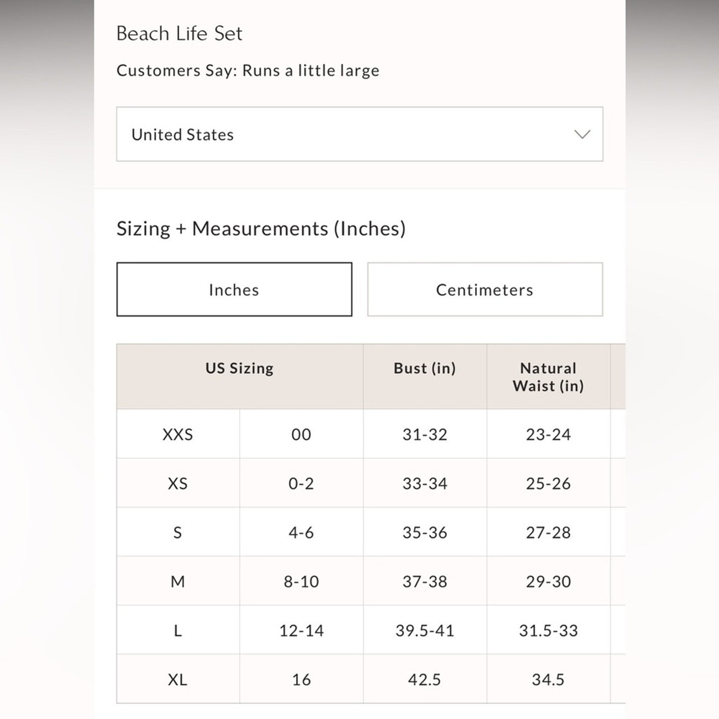 Free People Beach Life Set in Pampas