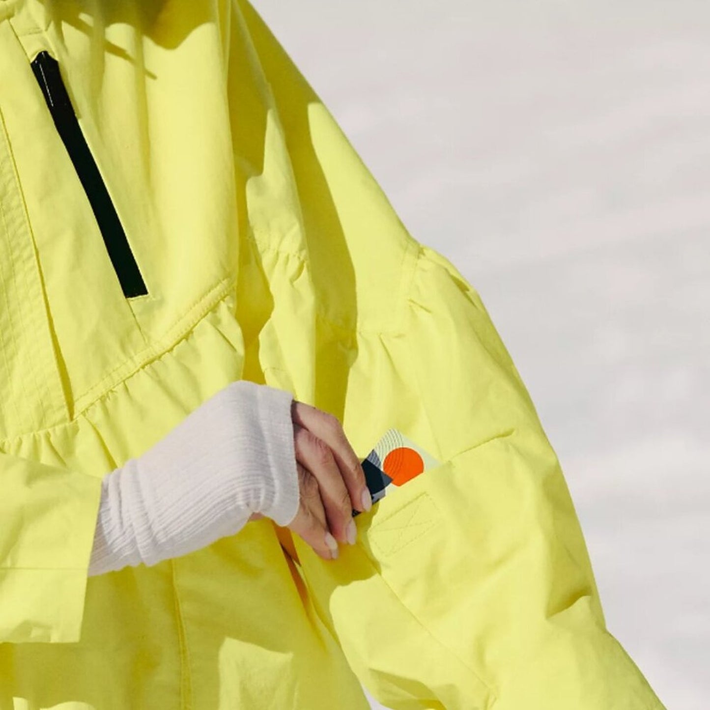 Free People Peak To Peak Popover in Lemon