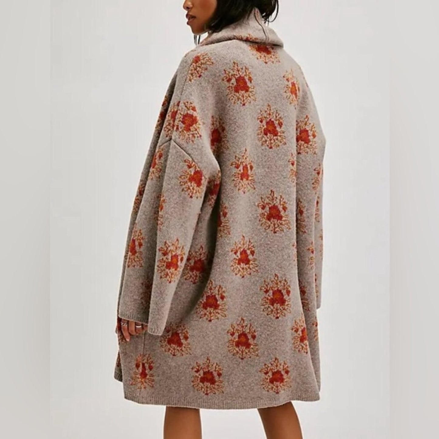 Free People Bali Ayla Scarf Cardi in Autumn Combo