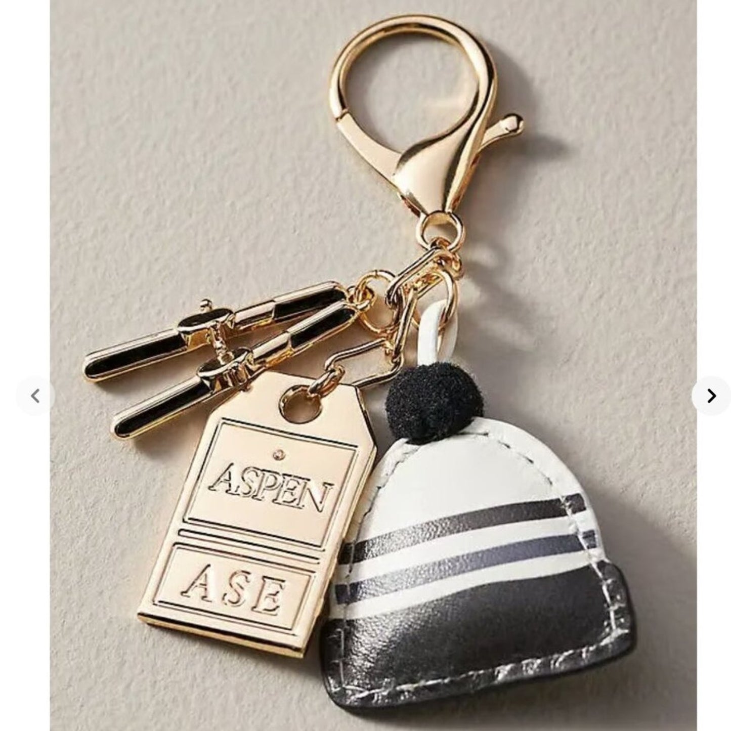 Anthropologie Big City Bag Charm in Aspen