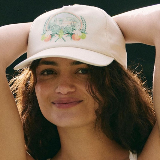 Free People Palm Springs Club Cap in Stone
