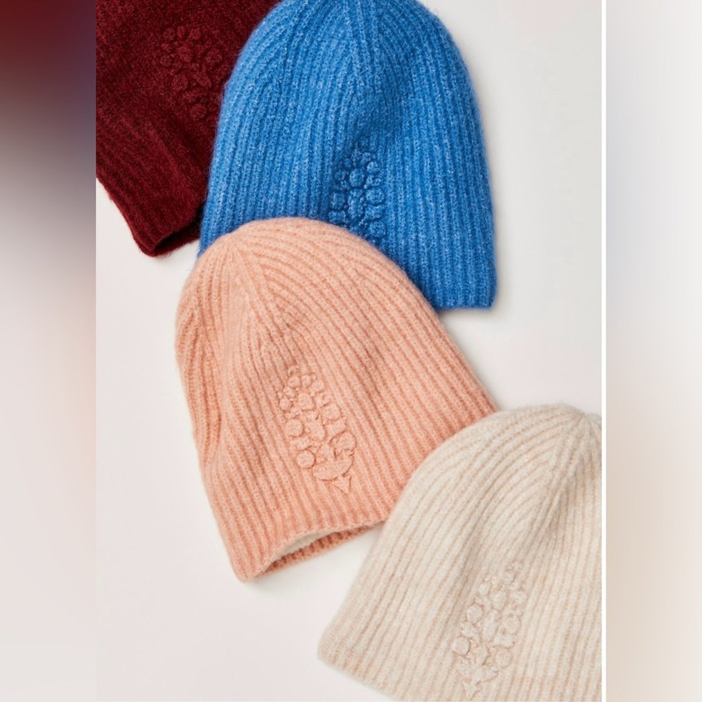 Free People Major Mogul Buti Beanie in Wine