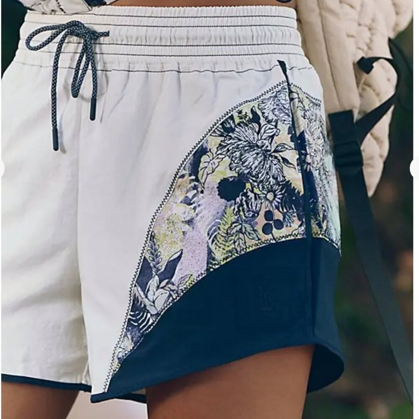 Free People Apex Set in Navy Combo