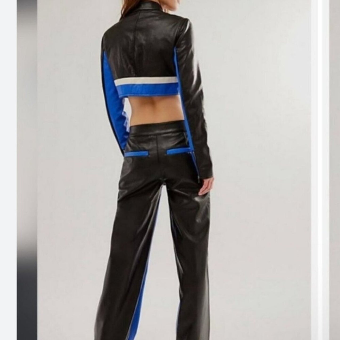 Free People Incognito Moto Suit in Black Combo