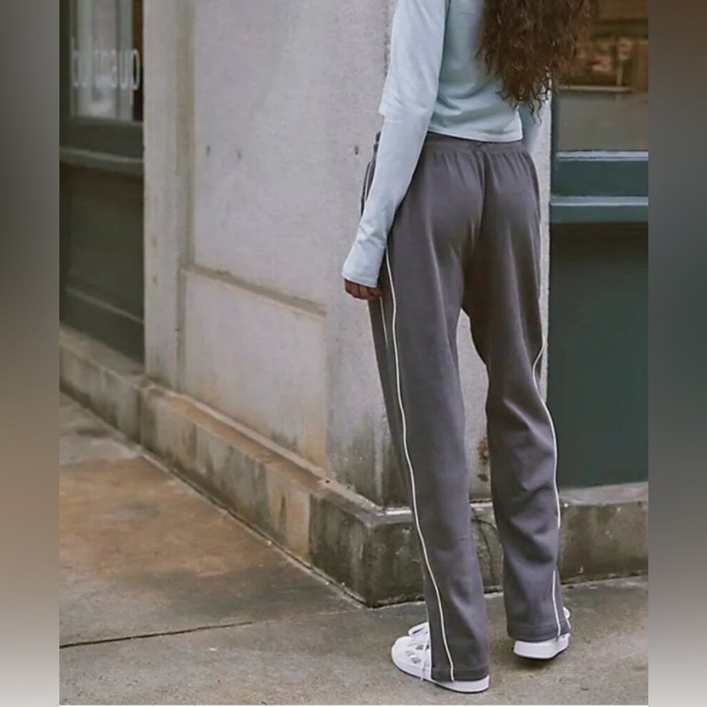 Free People Hop To It Pants in Gun Metal