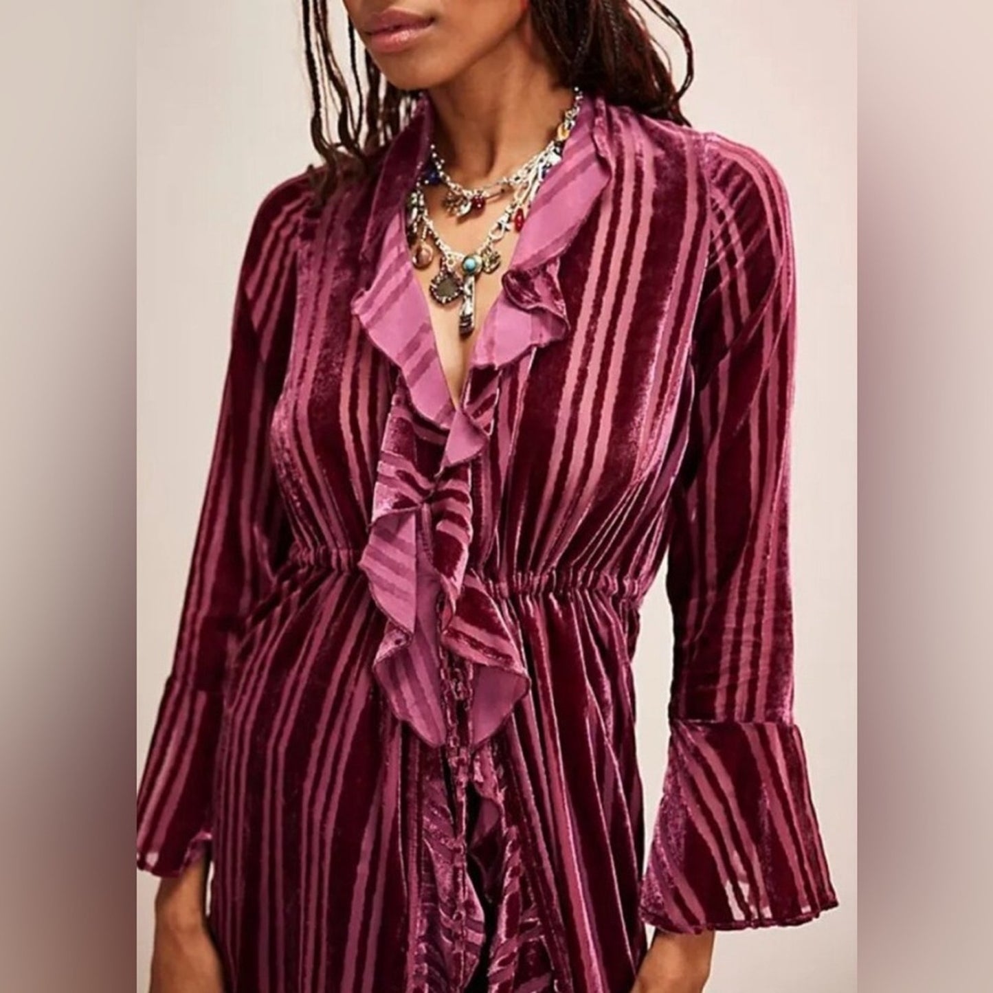 Free People Dolly Duster in Red