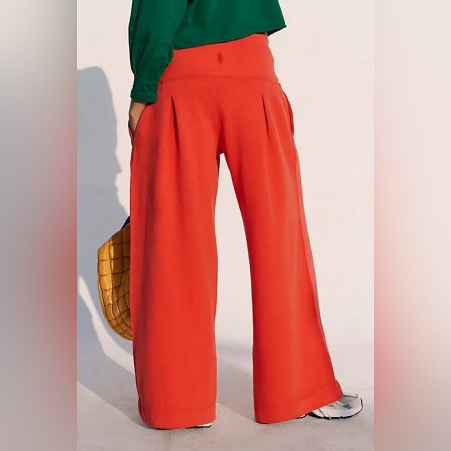 Free People Studio Siren Pants in Lava