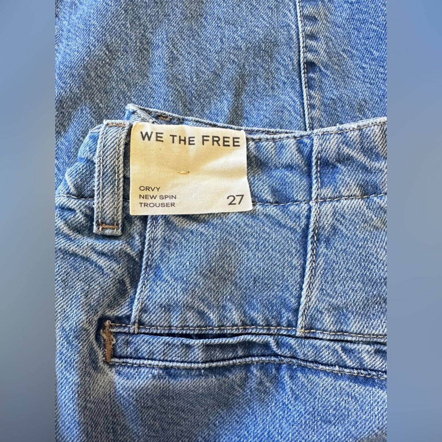 Free People CRVY New Spin Trouser in Tradewind Short