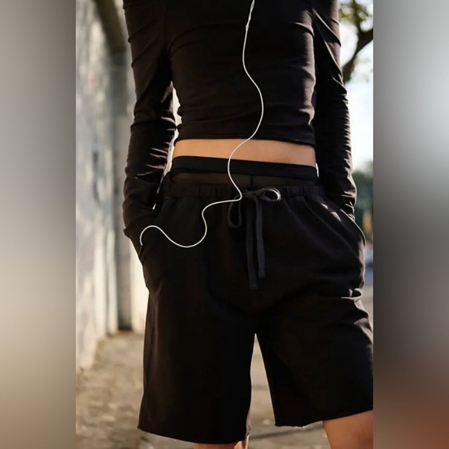 Free People Hot Shot Easy Set in Black