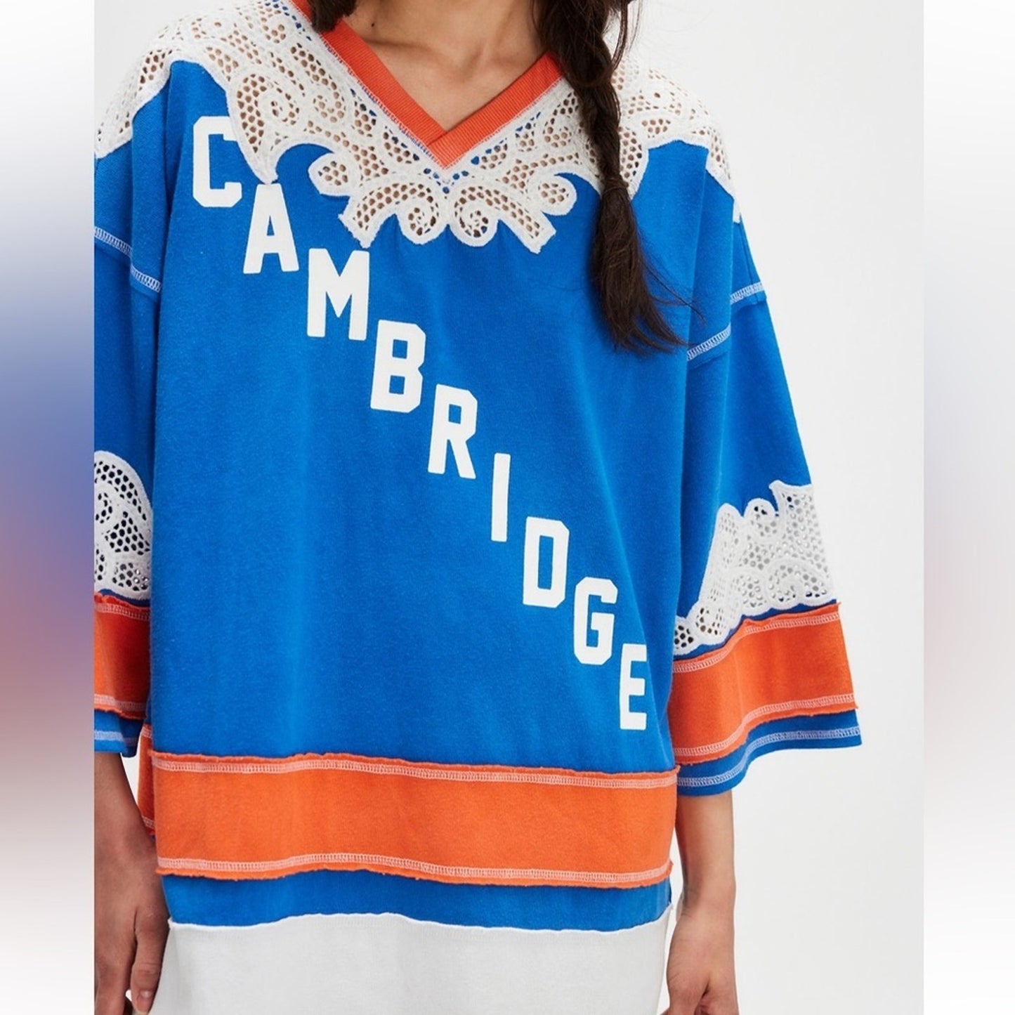 Free People Stanley Tee in Cambridge Combo