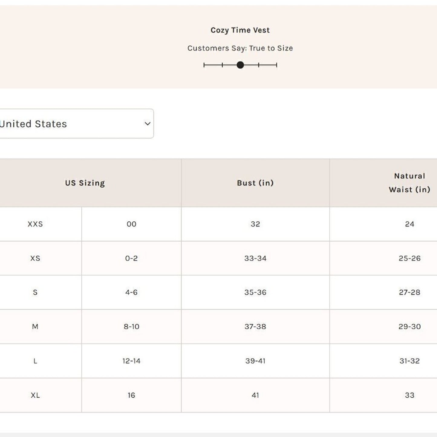 Free People Cozy Time Vest in Cashew