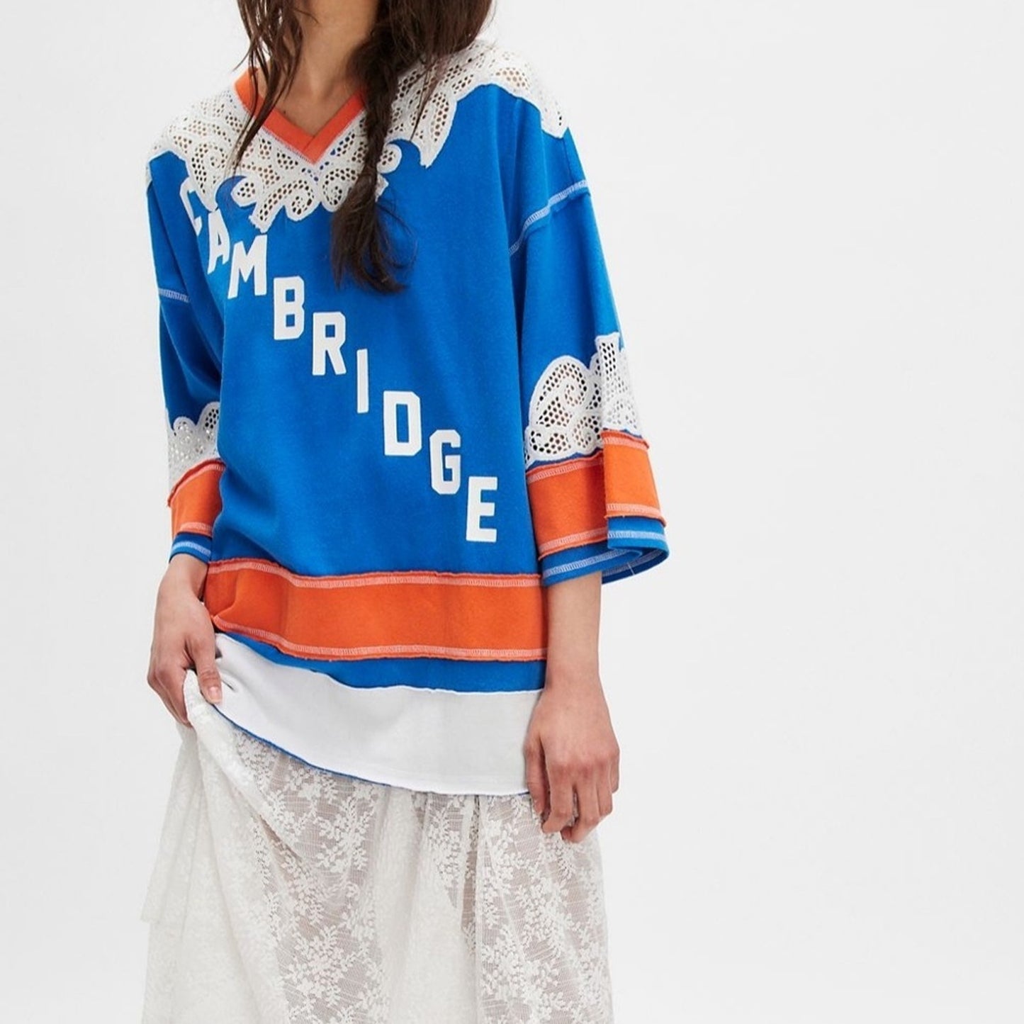 Free People Stanley Tee in Cambridge Combo