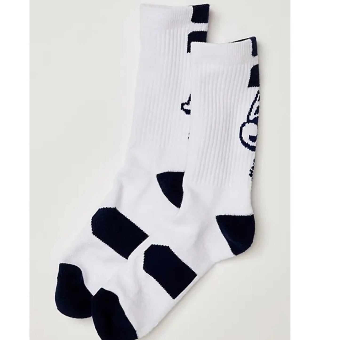 Free People Lay Up Crew in Navy/White