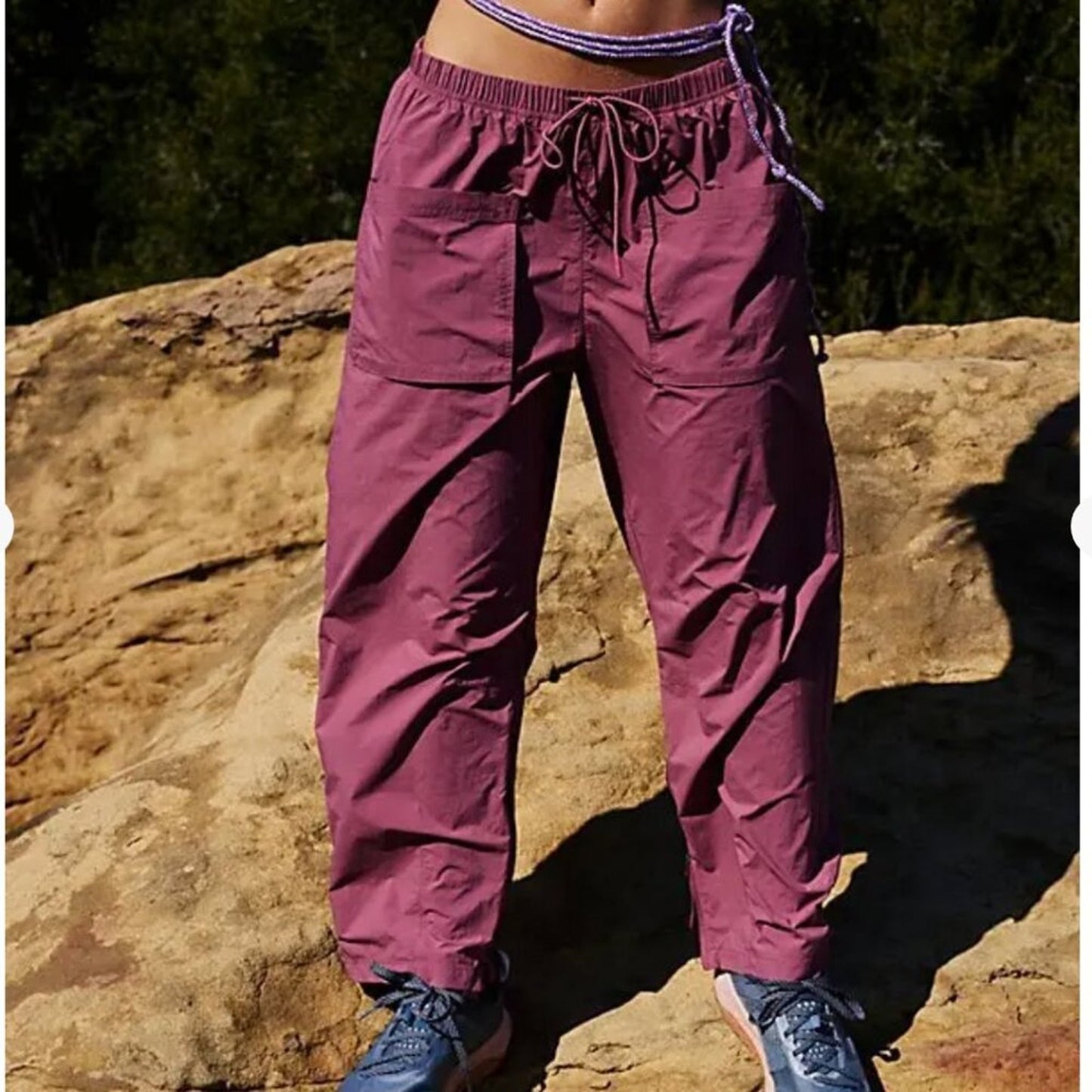 Free People Fly By Night Pants in Clove