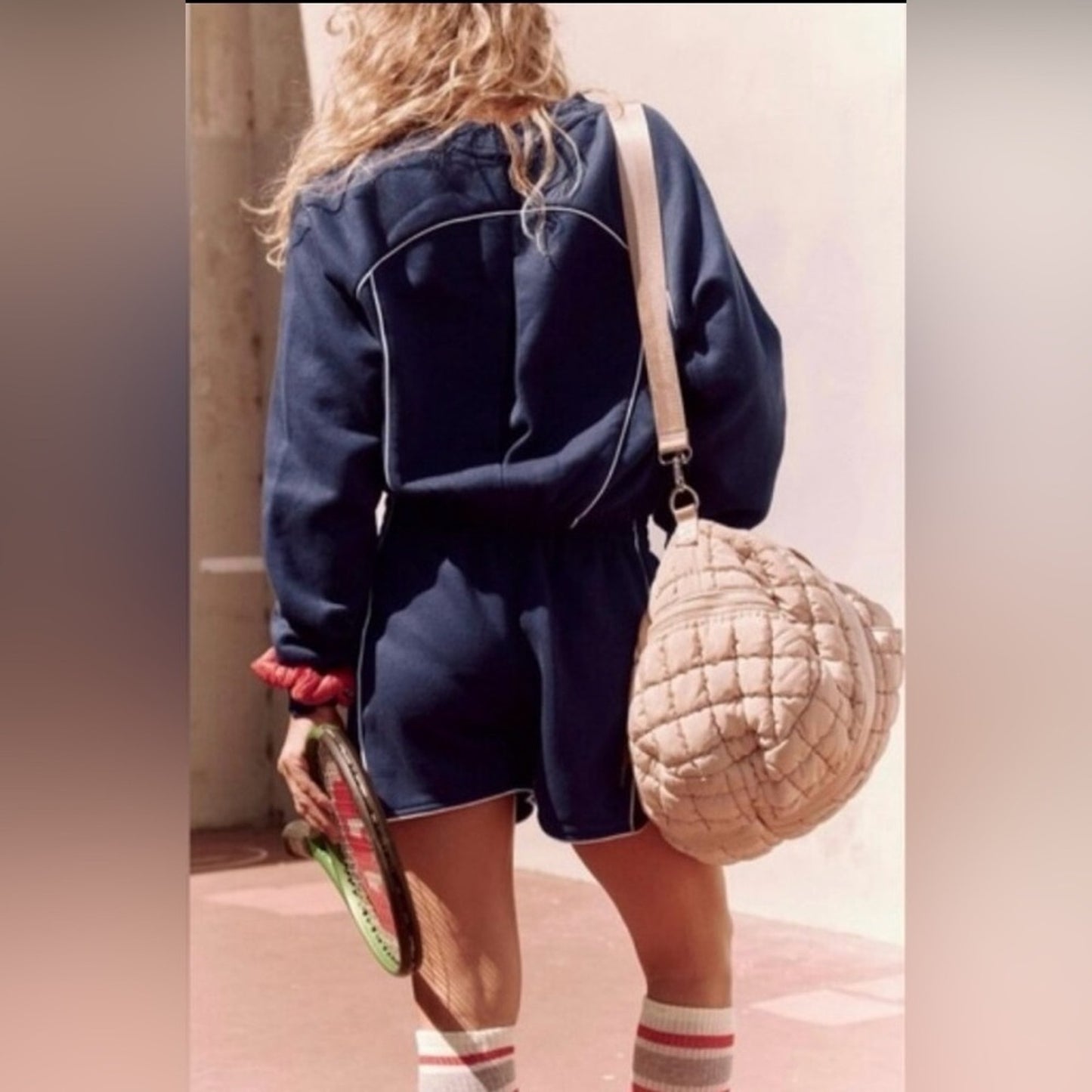 Free People Seeing Double Set in Midnight Navy