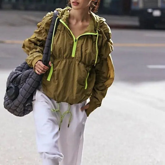 Free People Happy Camper Pullover in Martini