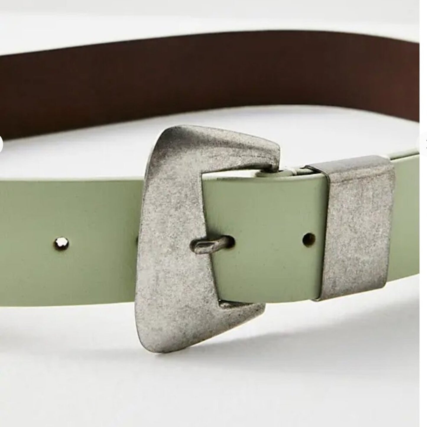 Free People Siggy Leather Belt in Patina