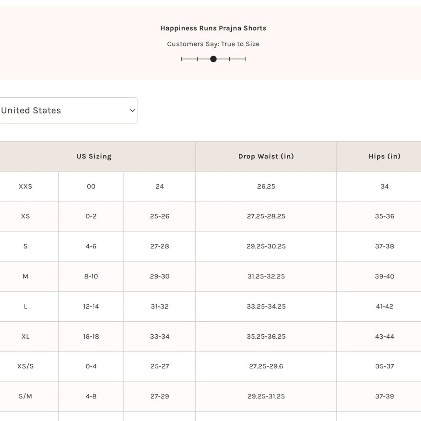 Free People Happiness Runs Prajna Shorts in Pastel Peach