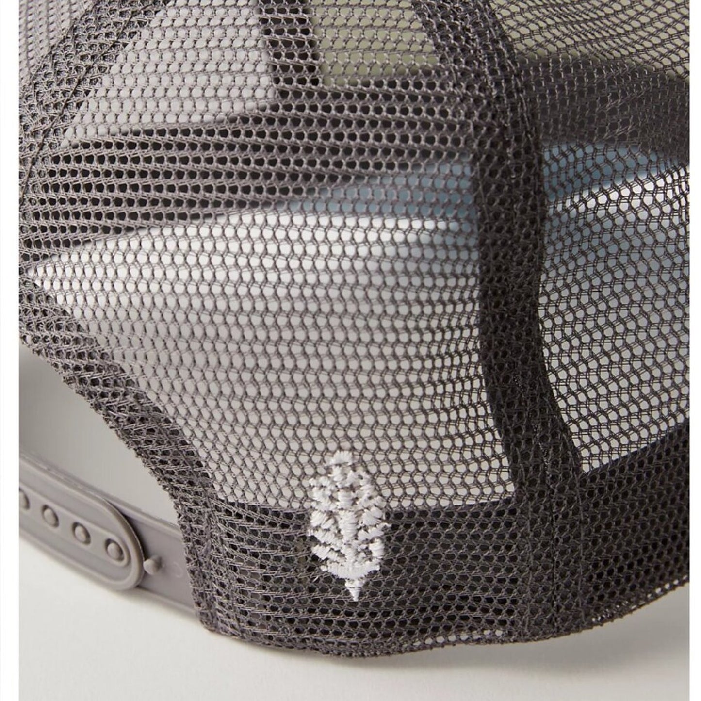 Free People Trail Runner Trucker Hat in Flint Stone