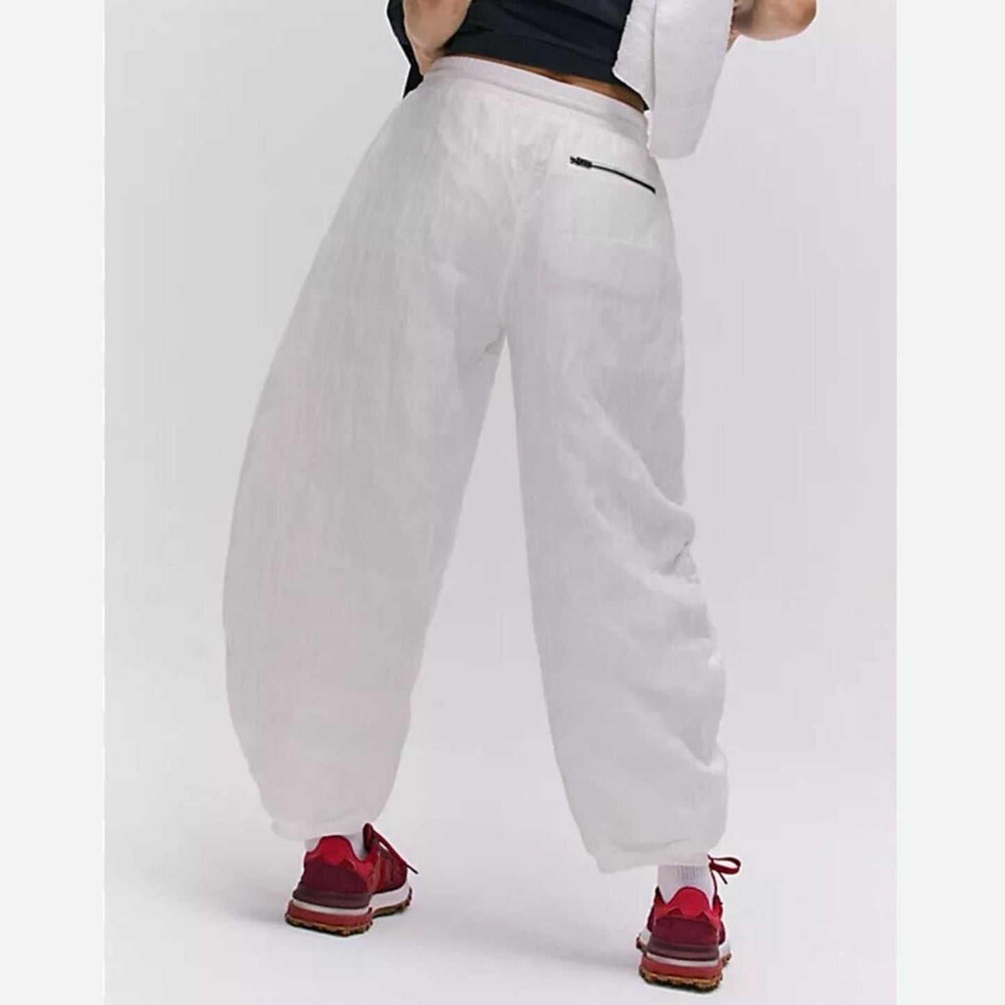 Free People Lift Off Barrel Pants in White