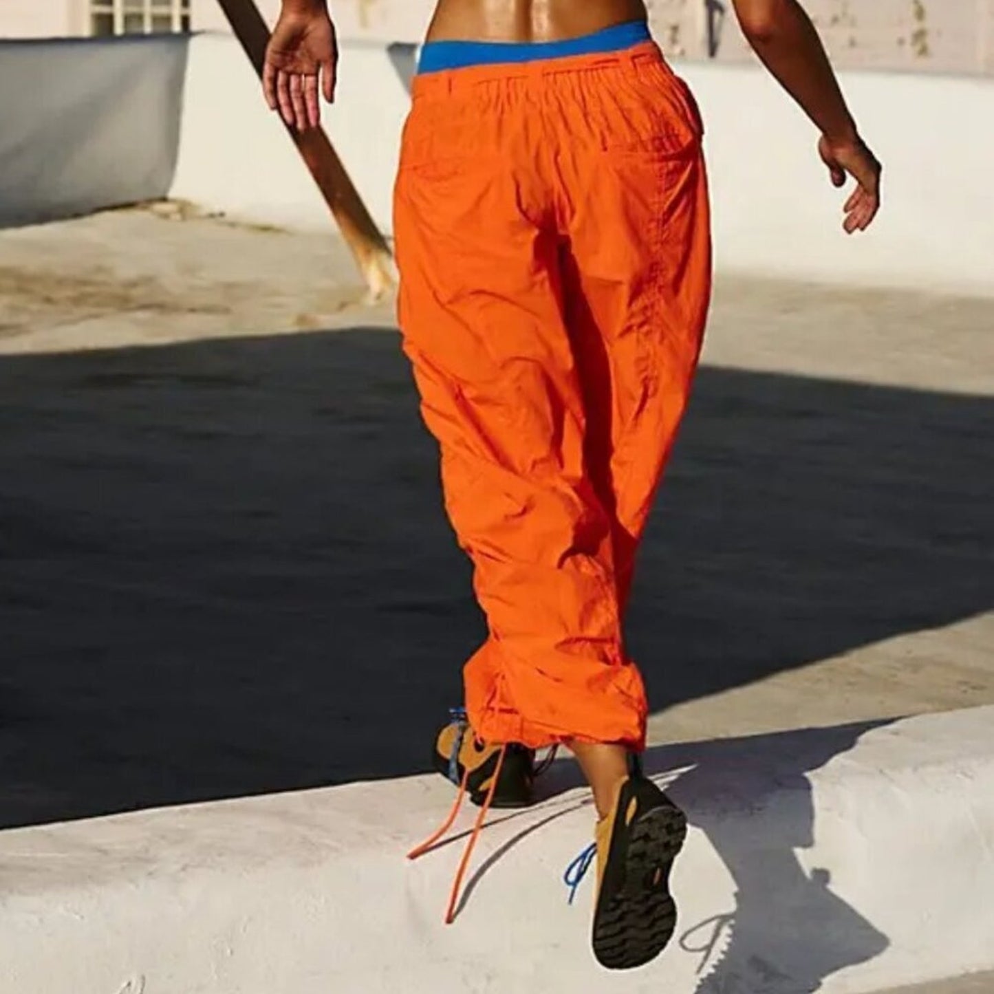 Free People In The Wildflowers Pants in Blood Orange