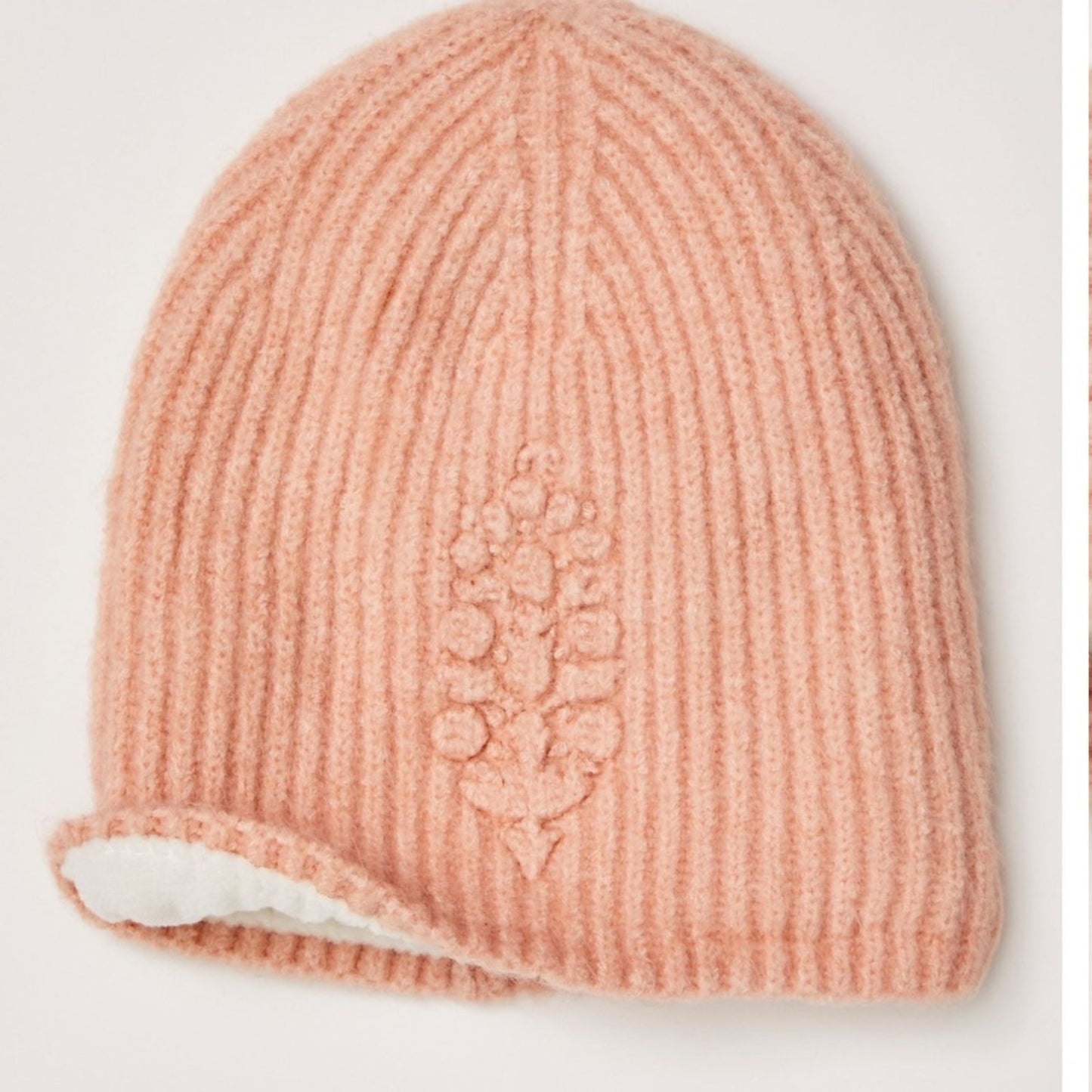 Free People Major Mogul Buti Beanie in Peach