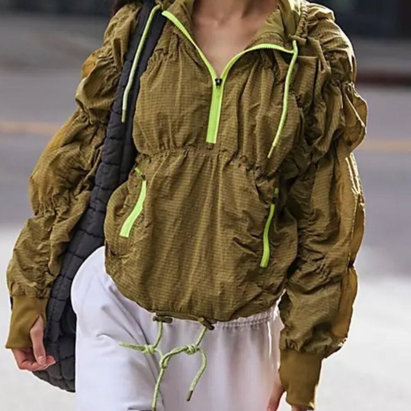 Free People Happy Camper Pullover in Martini