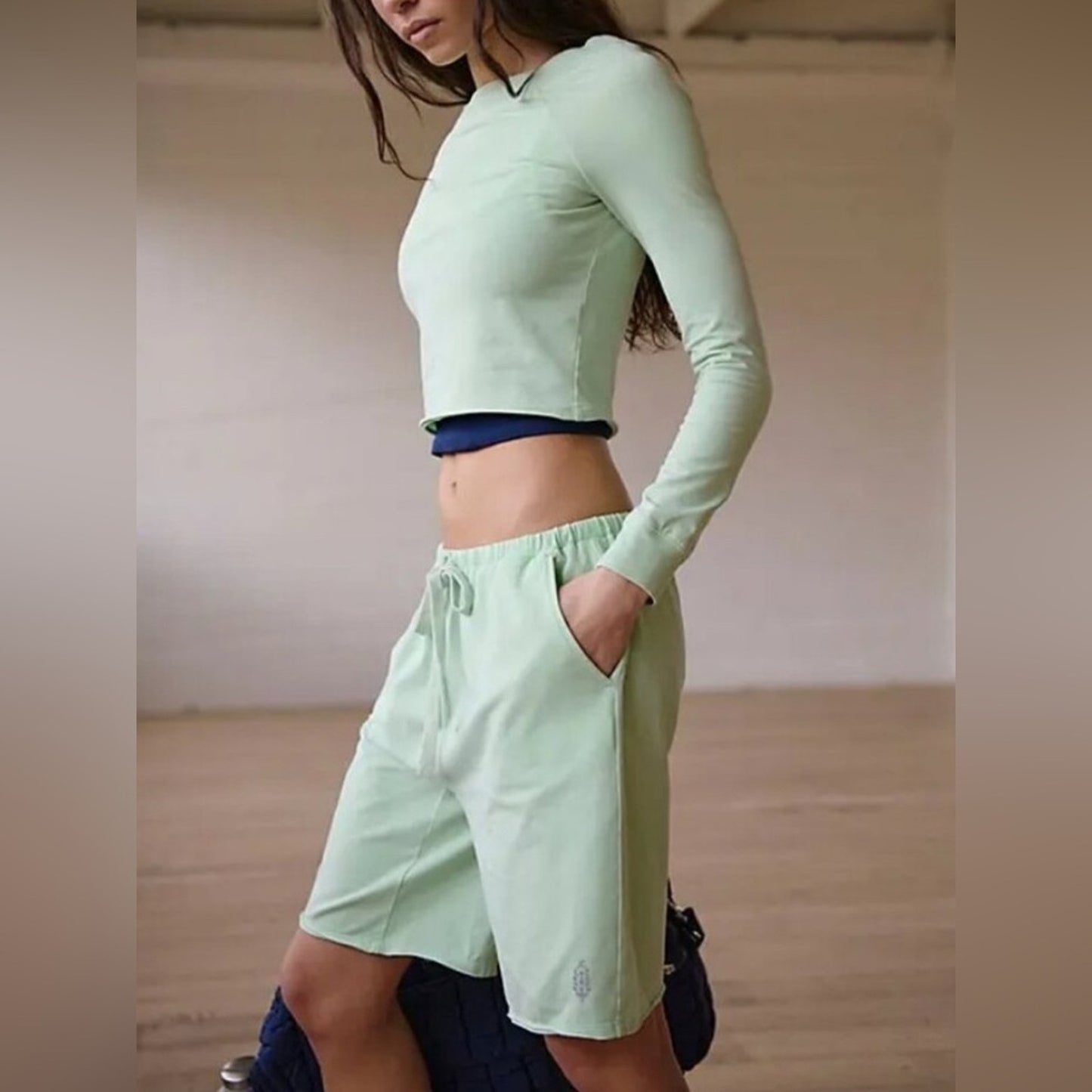 Free People Hot Shot Easy Set in Cactus