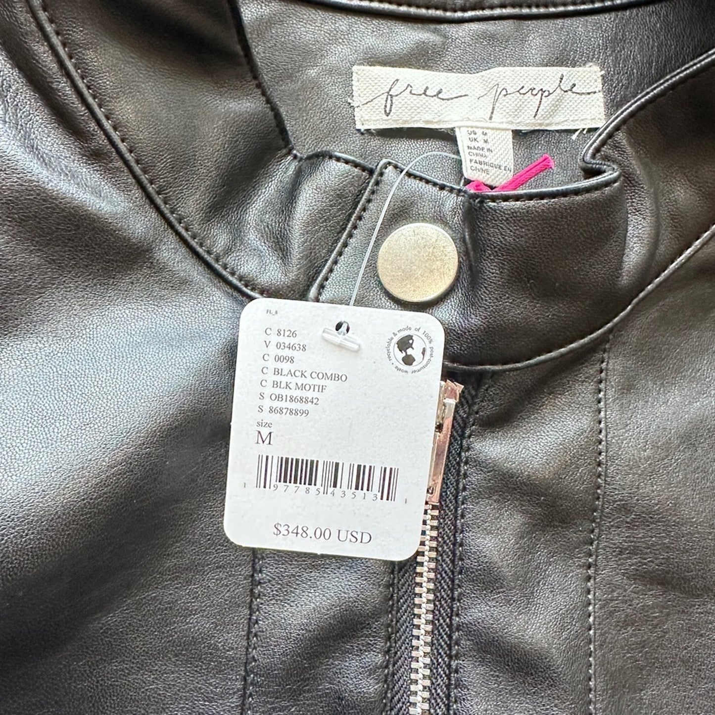 Free People Incognito Moto Suit in Black Combo