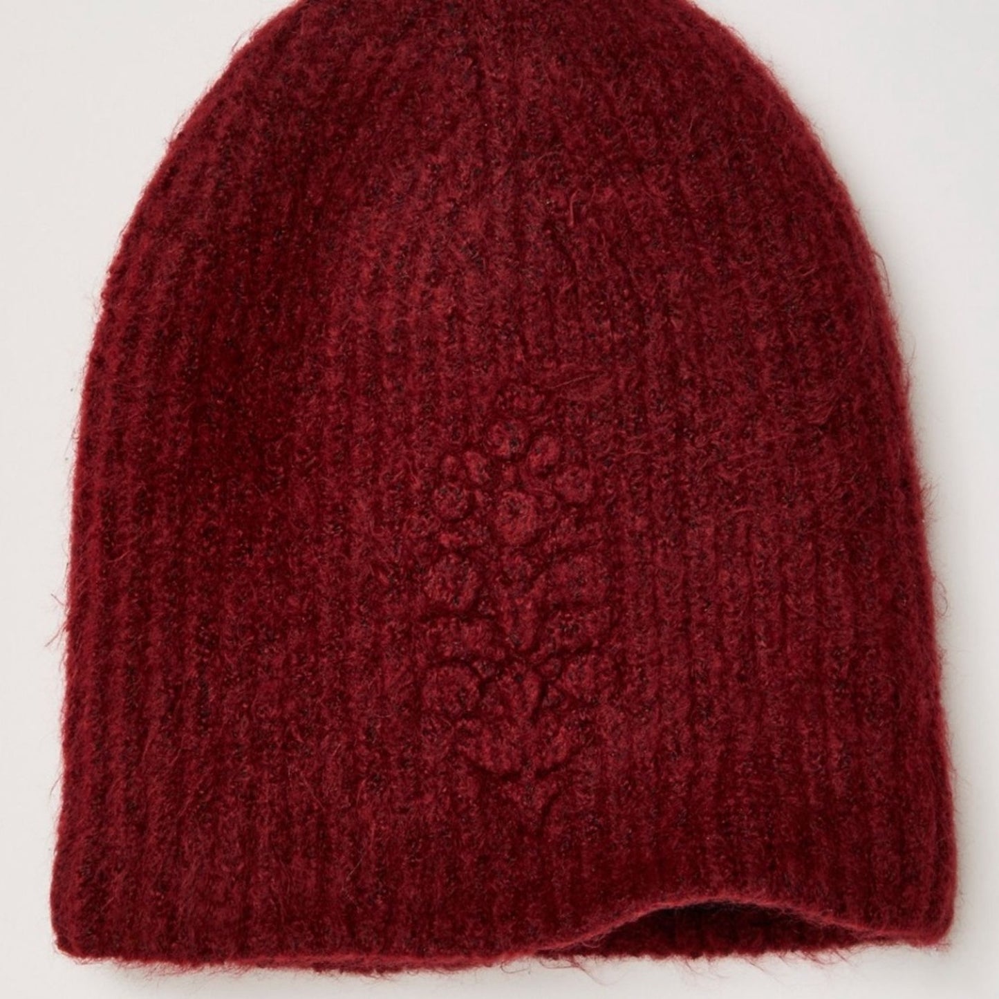 Free People Major Mogul Buti Beanie in Wine