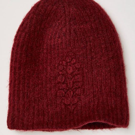 Free People Major Mogul Buti Beanie in Wine