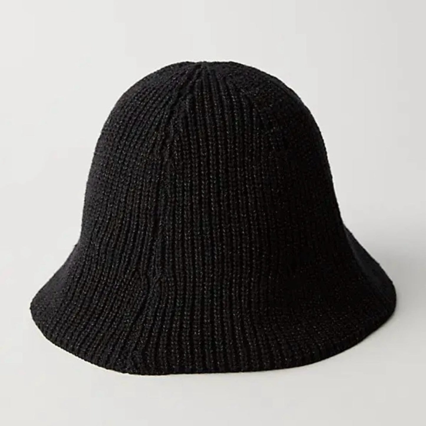 Free People Reflective Bell Beanie in Black